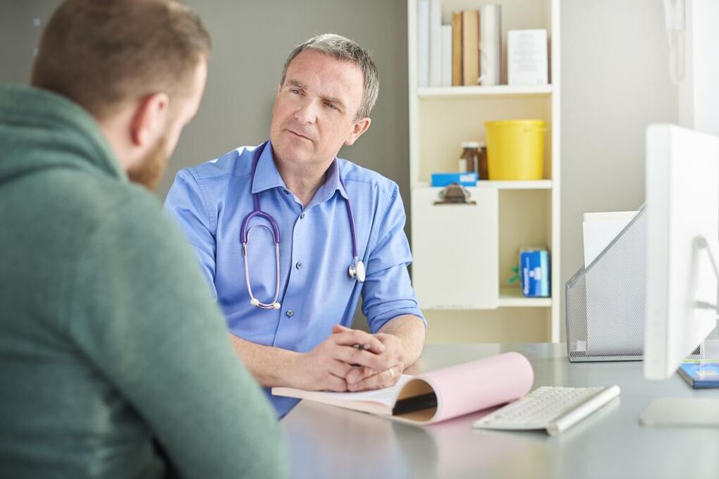 Treatment of prostatitis in men is based on a doctor's diagnosis