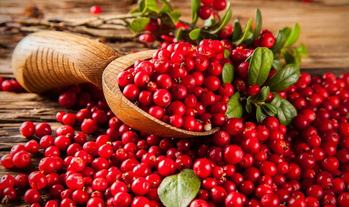 cranberries to treat prostatitis