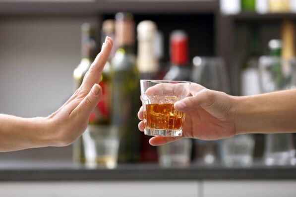 Refusing alcohol as a way to prevent prostatitis