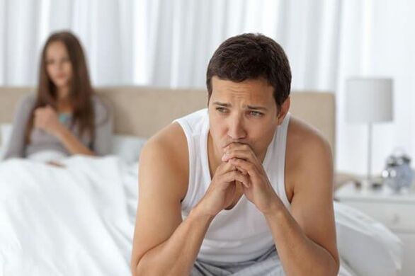 impotence in a man with prostatitis