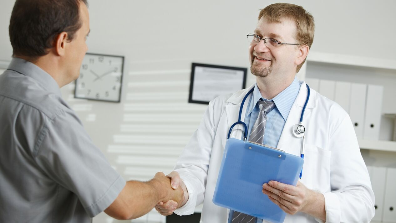 Consult with a specialist in prostatitis