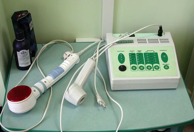 Physical therapy machine used for chronic prostatitis